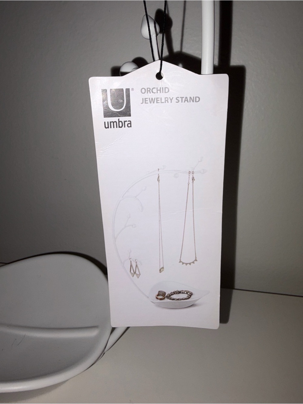 Umbra Orchid Jewelry Stand - White